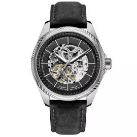 Наручные механические часы с автоподзаводом Mikhail Moskvin "Elegance" черные