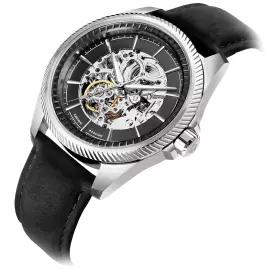 Наручные механические часы с автоподзаводом Mikhail Moskvin "Elegance" черные