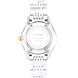 Lincor Quartz Wristwatch in silver and gold