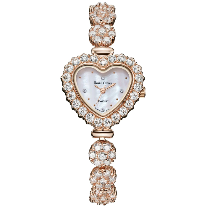 Наручные кварцевые часы Royal Crown золотистые