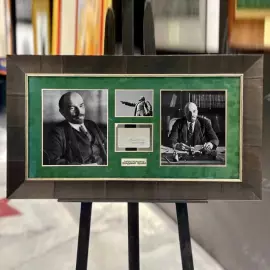 Рукописная записка с автографом Владимира Ленина