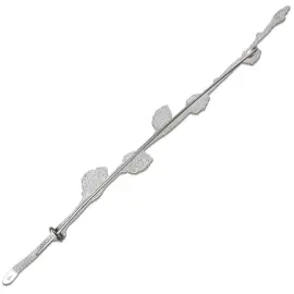 Брошь серебряная "Верба" коллекции "Гербарий Татьяны Поляковой" Брошь серебряная "Верба" коллекции "Гербарий Татьяны Поляковой"