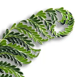 Брошь серебряная "Папоротник" коллекции "Гербарий Татьяны Поляковой" Брошь серебряная "Папоротник" коллекции "Гербарий Татьяны Поляковой"