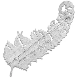 Брошь серебряная "Папоротник" коллекции "Гербарий Татьяны Поляковой" Брошь серебряная "Папоротник" коллекции "Гербарий Татьяны Поляковой"