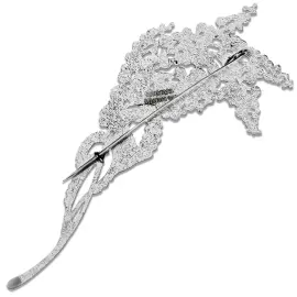 Брошь серебряная "Мимоза" коллекции "Гербарий Татьяны Поляковой" Брошь серебряная "Мимоза" коллекции "Гербарий Татьяны Поляковой"