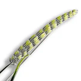 Брошь серебряная "Тимофеевка луговая" коллекции "Гербарий Татьяны Поляковой" Брошь серебряная "Тимофеевка луговая" коллекции "Гербарий Татьяны Поляковой"