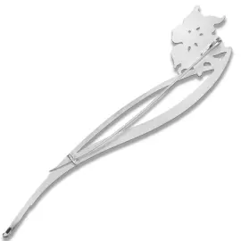 Silver brooch "Narcissus poetic" collection "Herbarium of Tatiana Polyakova"