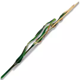 Silver brooch "Water canary" from the collection "Herbarium of Tatyana Polyakova"