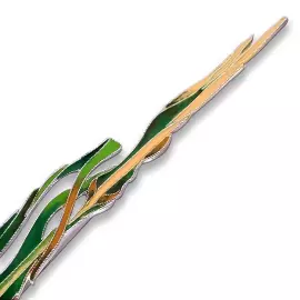 Silver brooch "Water canary" from the collection "Herbarium of Tatyana Polyakova"