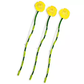 Silver brooch "Cup" of the collection "Herbarium of Tatyana Polyakova"