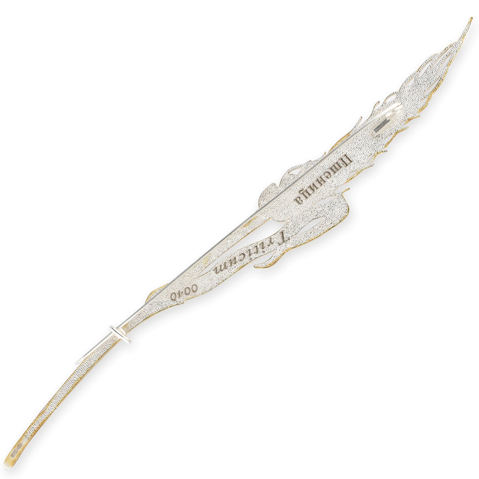 Silver brooch "Wheat" from the collection "Herbarium of Tatyana Polyakova"