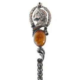 Чайный набор из янтаря "Пётр I"