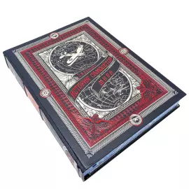 Набор книг в кожаном переплете на подставке "История авиации" в 2-х томах