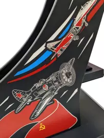 Набор книг в кожаном переплете на подставке "История авиации" в 2-х томах