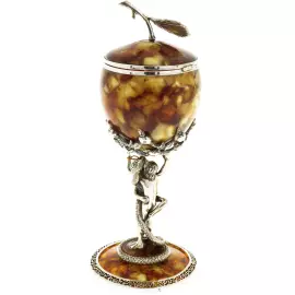 Шкатулка из янтаря "Искушение"