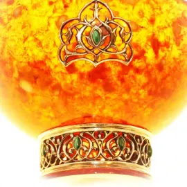 Пиала из янтаря "Восточная сказка" Пиала из янтаря "Восточная сказка"