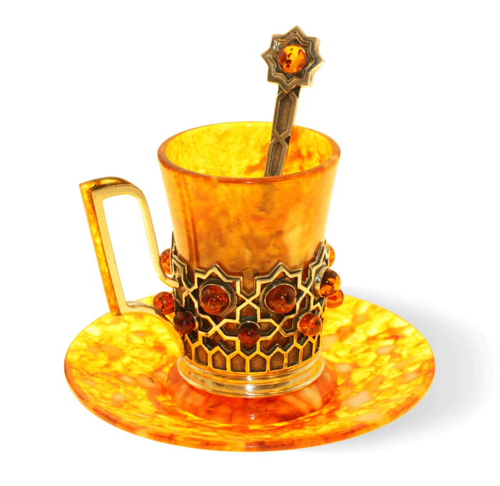 Amber coffee set "Vizier"