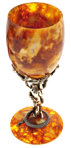 Amber wine glass "Temptation"
