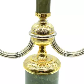 Candelabra made of jade "Zlatoust"