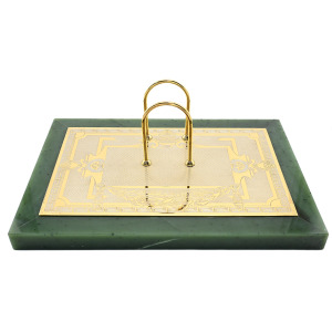 Table set made of jade "Eagle"