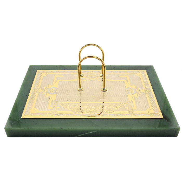 Table set made of jade "Eagle"