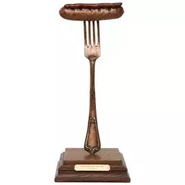 Скульптура из бронзы "Prandium meum" мой завтрак