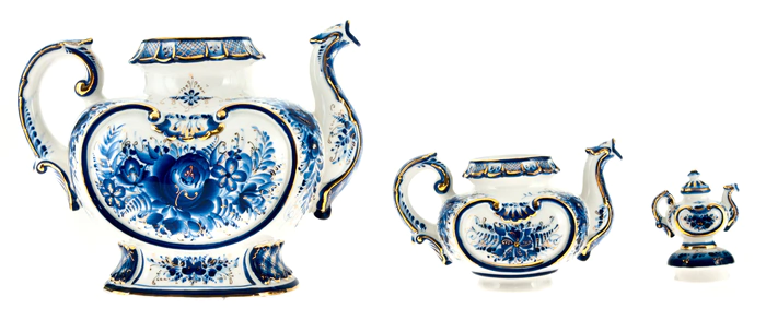 Teapots "Tea hill"