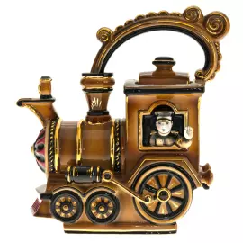 Чайник "Паровоз" цветной