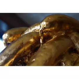 Скульптура из бронзы "Defensiva galeam. Защитный шлем"