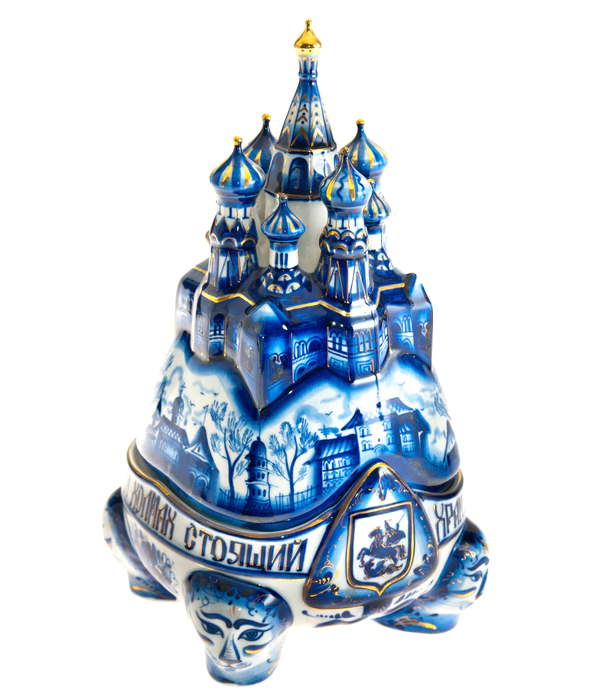 Porcelain casket "Church of the Intercession on the Moat"