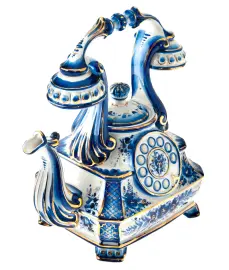 Чайный набор "Телефон" с чашками "Весенние" на 2 персоны Чайный набор "Телефон" с чашками "Весенние" на 2 персоны