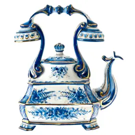 Чайный набор "Телефон" с чашками "Весенние" на 2 персоны Чайный набор "Телефон" с чашками "Весенние" на 2 персоны