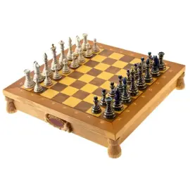 Шахматы фарфоровые "Классические" Шахматы фарфоровые "Классические"