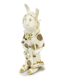 A set of porcelain sculptures "Pan Martin the Clever Man and Pani Marta the Hostess"