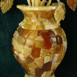 Panel "Flowers on velvet"