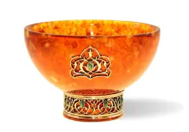 Набор пиал из янтаря "Восточная сказка"