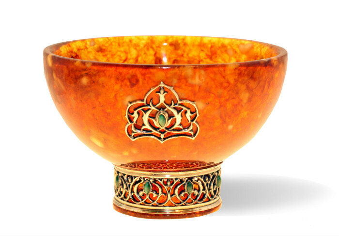 Set of amber bowls "Oriental fairy tale"
