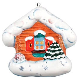 Gift set with a book and New Year's toys "How the Russian people celebrated and celebrate Christmas, New Year, Epiphany and Maslenitsa"