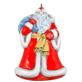A gift set with a book and New Year's toys "Miracles for Christmas"