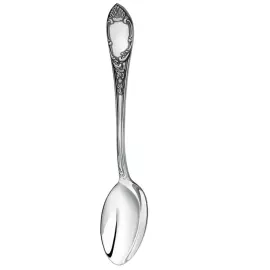 Кофейная чашка из серебра "Кабан" с ложкой