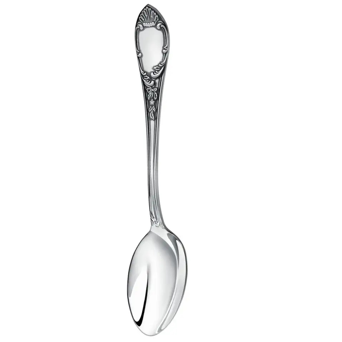 Silver coffee cup "Boar" with a spoon