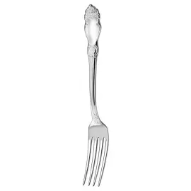 Silver-plated Silver Rose dining set: fork, spoon, knife, teaspoon