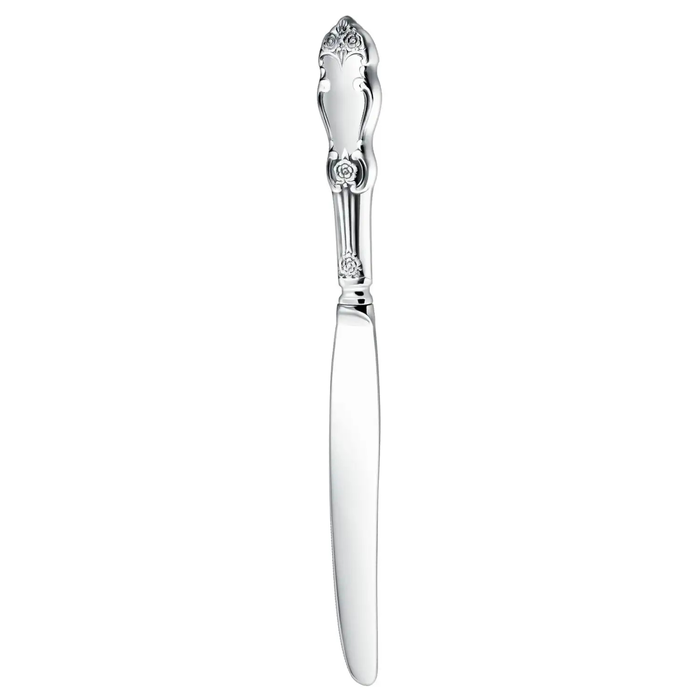 Silver-plated Silver Rose dining set: fork, spoon, knife, teaspoon