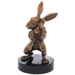 Statuette on dolerite "Rabbit" Zlatoust