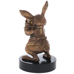 Statuette on dolerite "Rabbit" Zlatoust