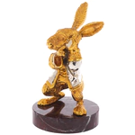 Statuette on jasper "Rabbit" Zlatoust
