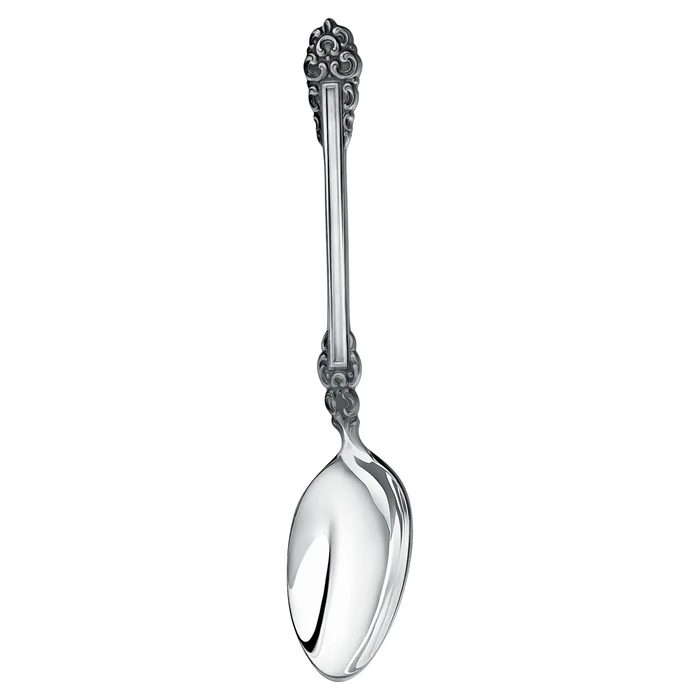 Silver-plated cutlery set "Festive" with blackening, 24 items