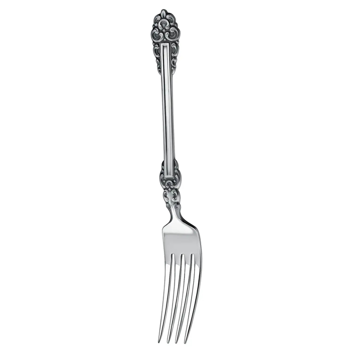 Silver-plated cutlery set "Festive" with blackening, 24 items