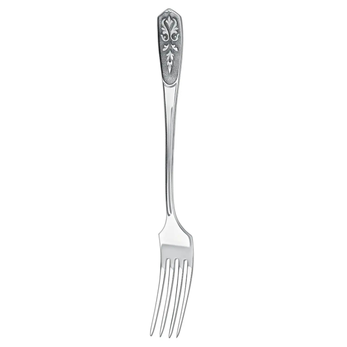 Silver-plated set of cutlery "Vizier" with blackening