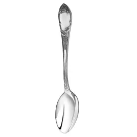 Подстаканник из серебра "Охотники на привале" с чернением